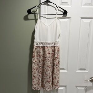 SHEIN Ribbed White Top